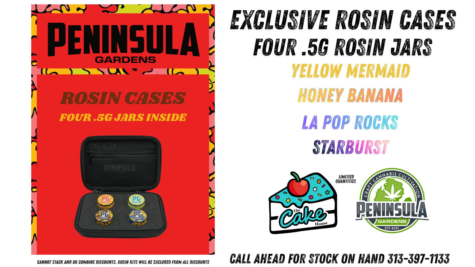 The Cake House - Detroit PENINSULA GARDENS ROSIN KIT