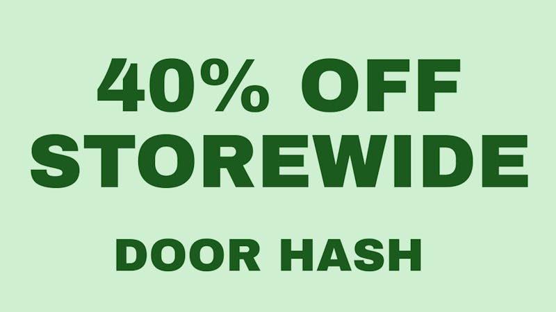 Doorhash 40% OFF STOREWIDE!!!