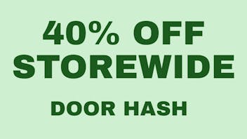 Doorhash 40% OFF STOREWIDE!!!