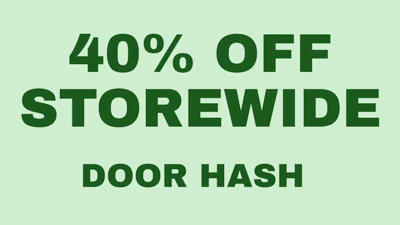 Doorhash 40% OFF STOREWIDE!!!