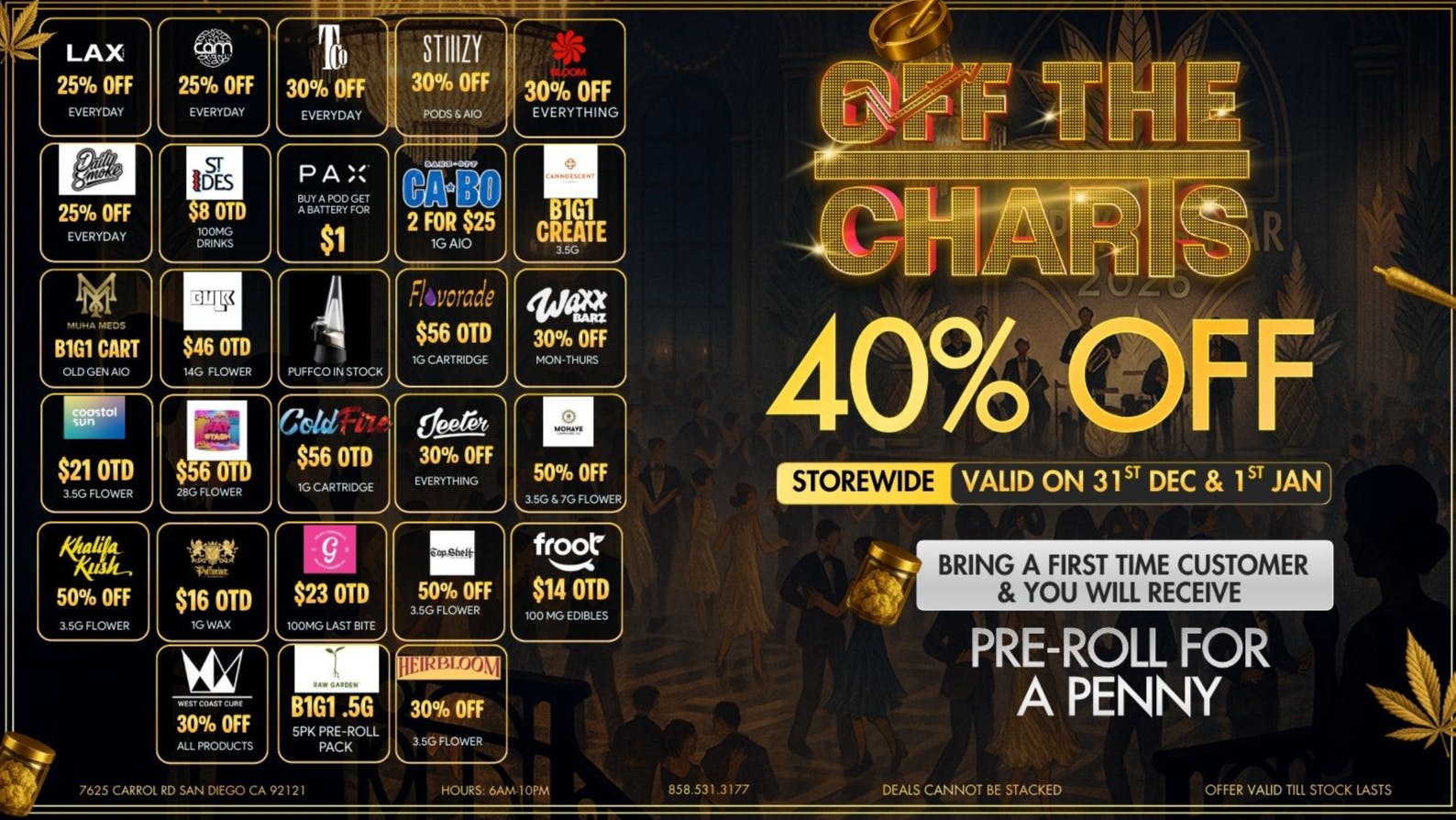 Off The Charts/BAM - Miramar Cheers to Savings and New Starts