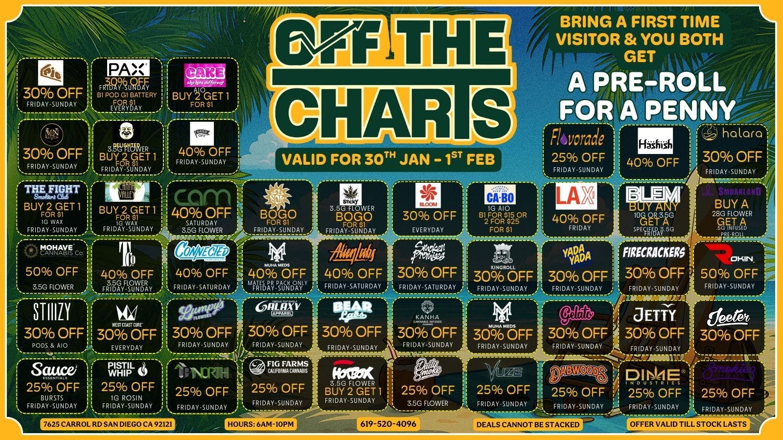 Body and Mind Dispensary - Miramar Hello Weekend !