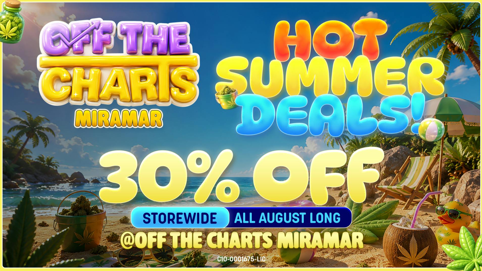 Off the Charts - Miramar 30% OFF STOREWIDE