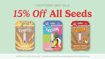 Island Peži 15% OFF Seed Sale for Croptober