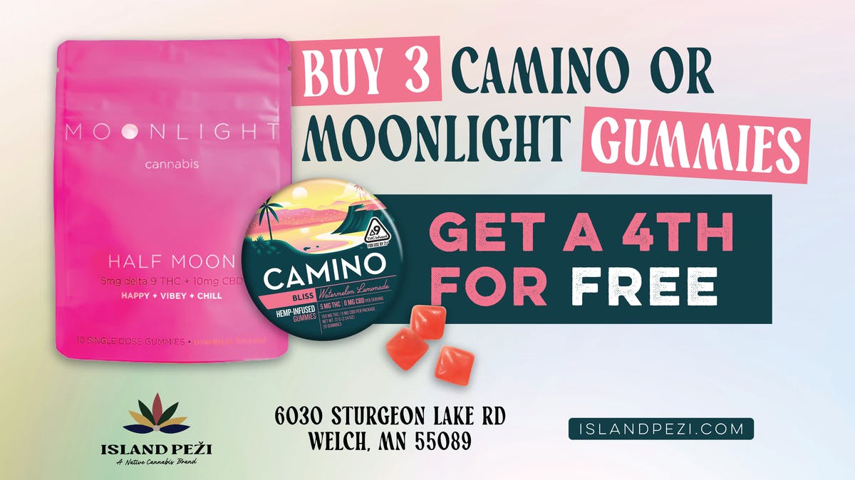 Island Peži Get a FREE Gummy package with a purchase of 3!