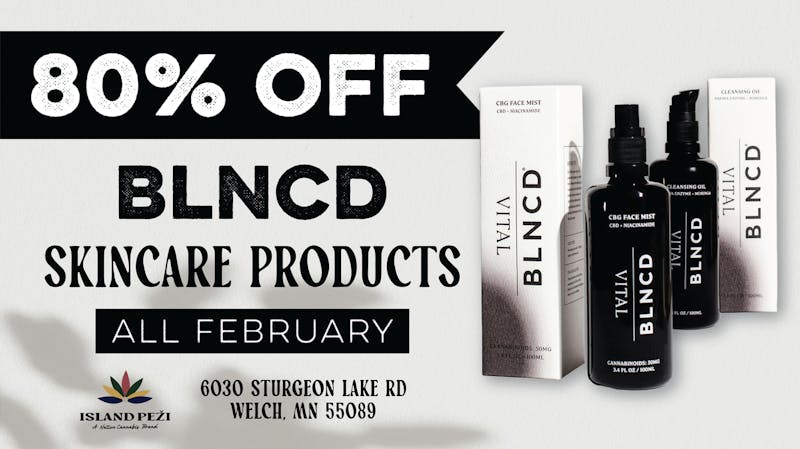 Island Peži HUGE 80% OFF BLNCD Skincare Products!