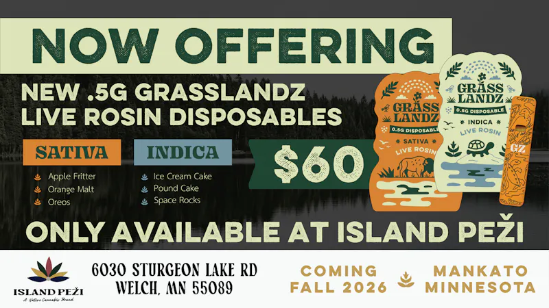 Island Peži NEW .5G Live Rosin Dispos ONLY at Island Peži!