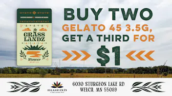 Island Peži Buy 2, Get a 3rd for $1, Gelato 45 3.5g!