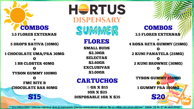 Hortus ⛱️😎LLEGO EL VERANO 😍🌞