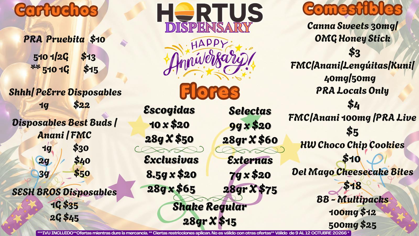 Hortus LLEGO EL ANIVERSARIO💚🤩🤗