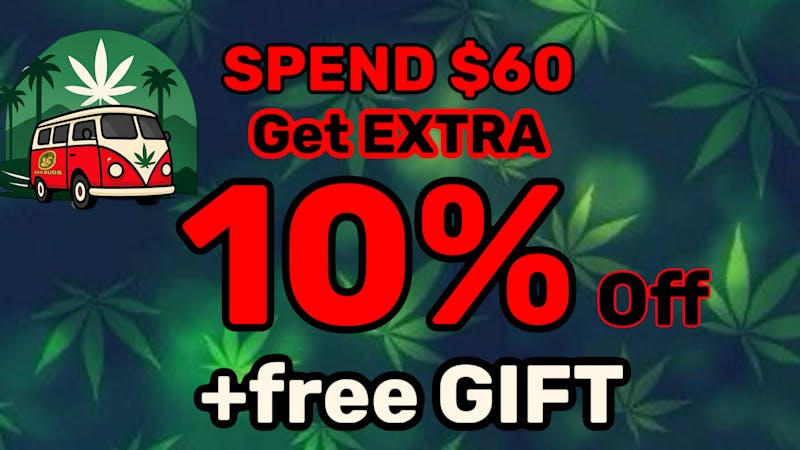 Cannabus spend $60 get 10%off