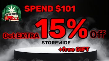 Cannabus Spend $101 and get 15%off