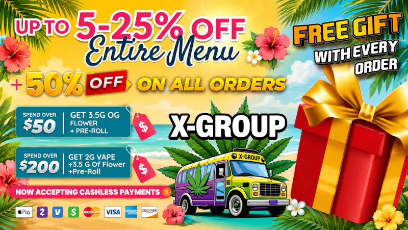 X-Group X GROUP SPECIAL. GET UP TO 75% OFF ALL ORDERS