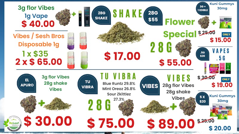Releaf Solutions - Hato Rey Especiales Semanales