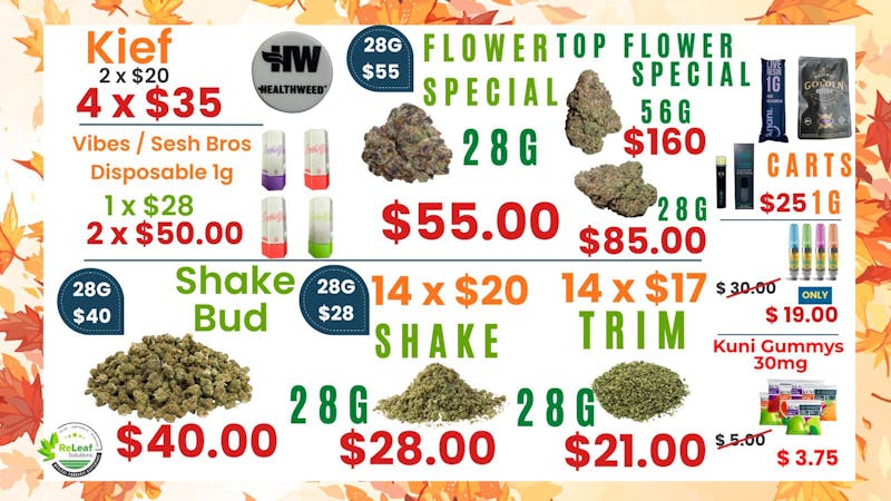 Releaf Solutions - Hato Rey Thanksgivin Special