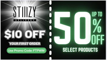 STIIIZY DELIVERY Weedmaps FTP $10 OFF