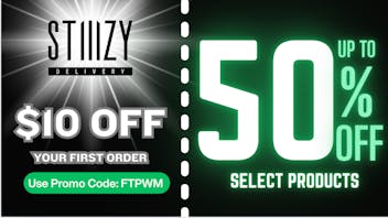 STIIIZY DELIVERY First Time Patient