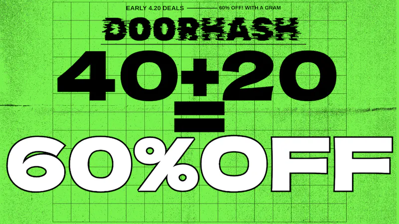 Doorhash - La Mesa 60% OFF!! FREE GRAM!!