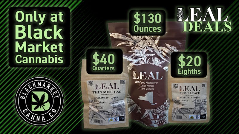 Black Market Cannabis Dispensary Leal Deal Exclusive