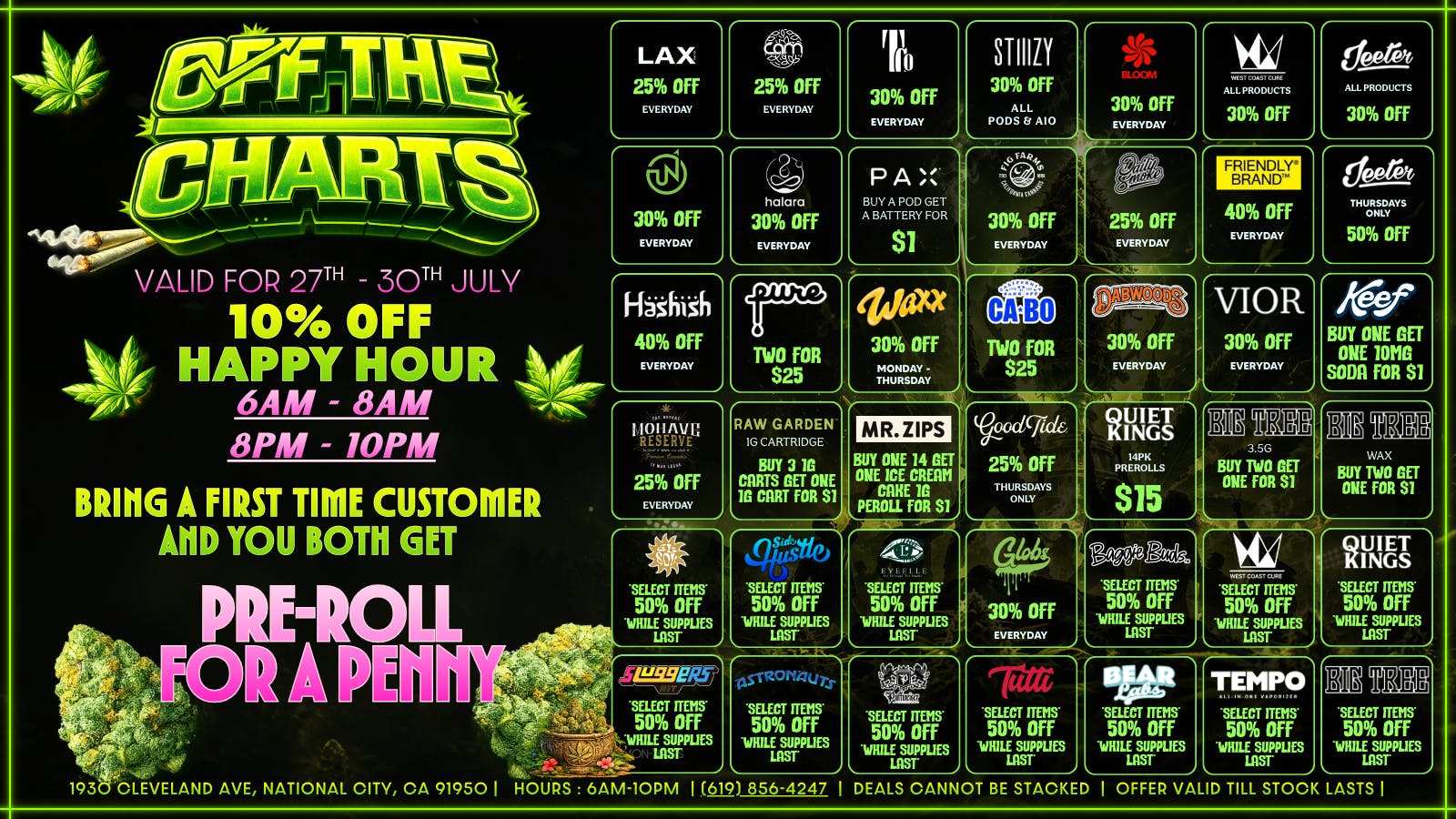 Off the Charts - National City GET YOUR MIND RIGHT WITH OTC!!😶‍🌫️🔥🍃