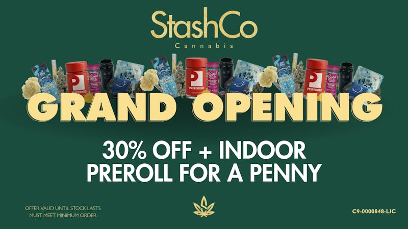 StashCo NEW CUSTOMERS 30% OFF//REFER A FRIEND = $10 CREDIT