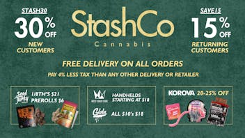 StashCo NEW CUSTOMERS 30% OFF//REFER A FRIEND = $10 CREDIT