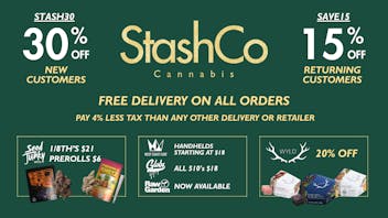 StashCo NEW CUSTOMERS 30% OFF//REFER A FRIEND = $10 CREDIT