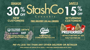StashCo NEW CUSTOMERS 30% OFF//REFER A FRIEND = $10 CREDIT