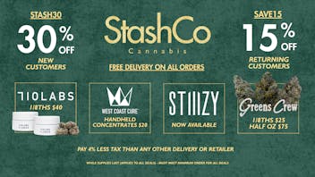 StashCo NEW CUSTOMERS 30% OFF//REFER A FRIEND = $10 CREDIT