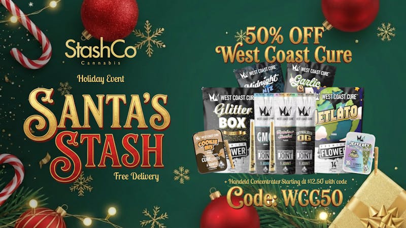 StashCo 50% OFF West Coast Cure