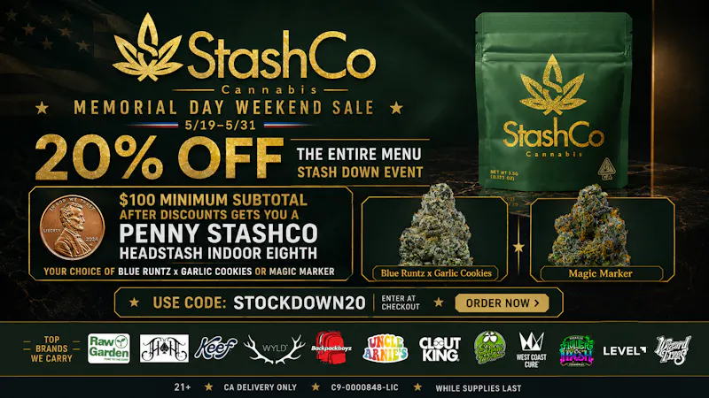 StashCo 20% OFF 😎 Penny Eighths - IYKYK - StashCo 🔌