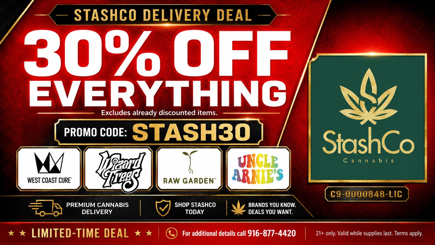 StashCo 30% OFF EVERYTHING!