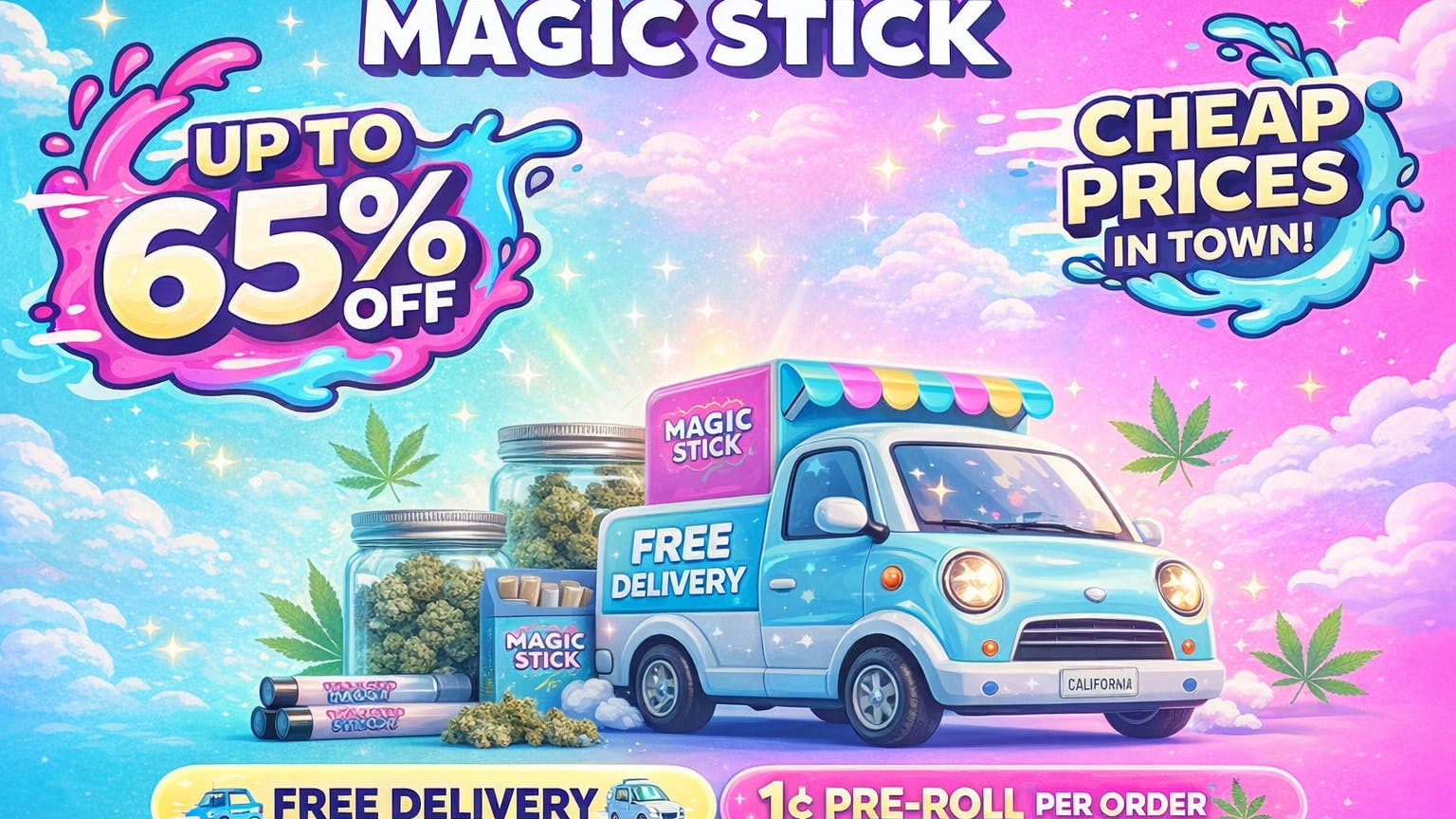 MAGIC STICK 🔥Get Up To 65%OFF🔥Free PRE ROLL🔥Free Delivery🏎
