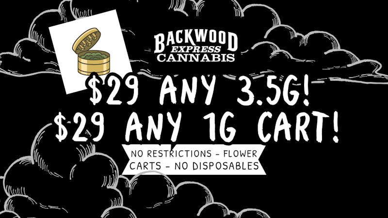 Backwood Express Cannabis 🔥 Big Deal Alert at Backwood Express Cannabis! 🔥