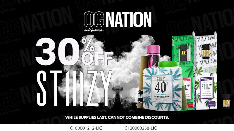 OG NATION - Maywood 30% Off Stiiizy