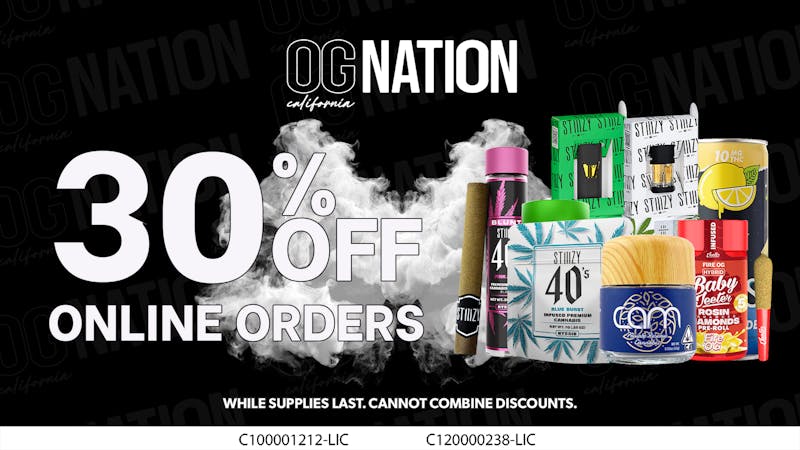 OG NATION - Maywood 30% Off Online Orders