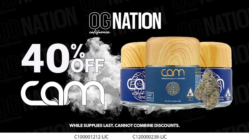 OG NATION - Maywood 40% Off CAM Products