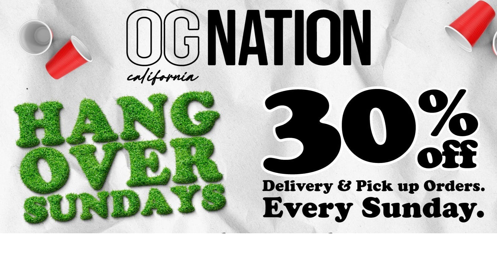 OG NATION - El Monte 30% Off Delivery & Pickup Orders