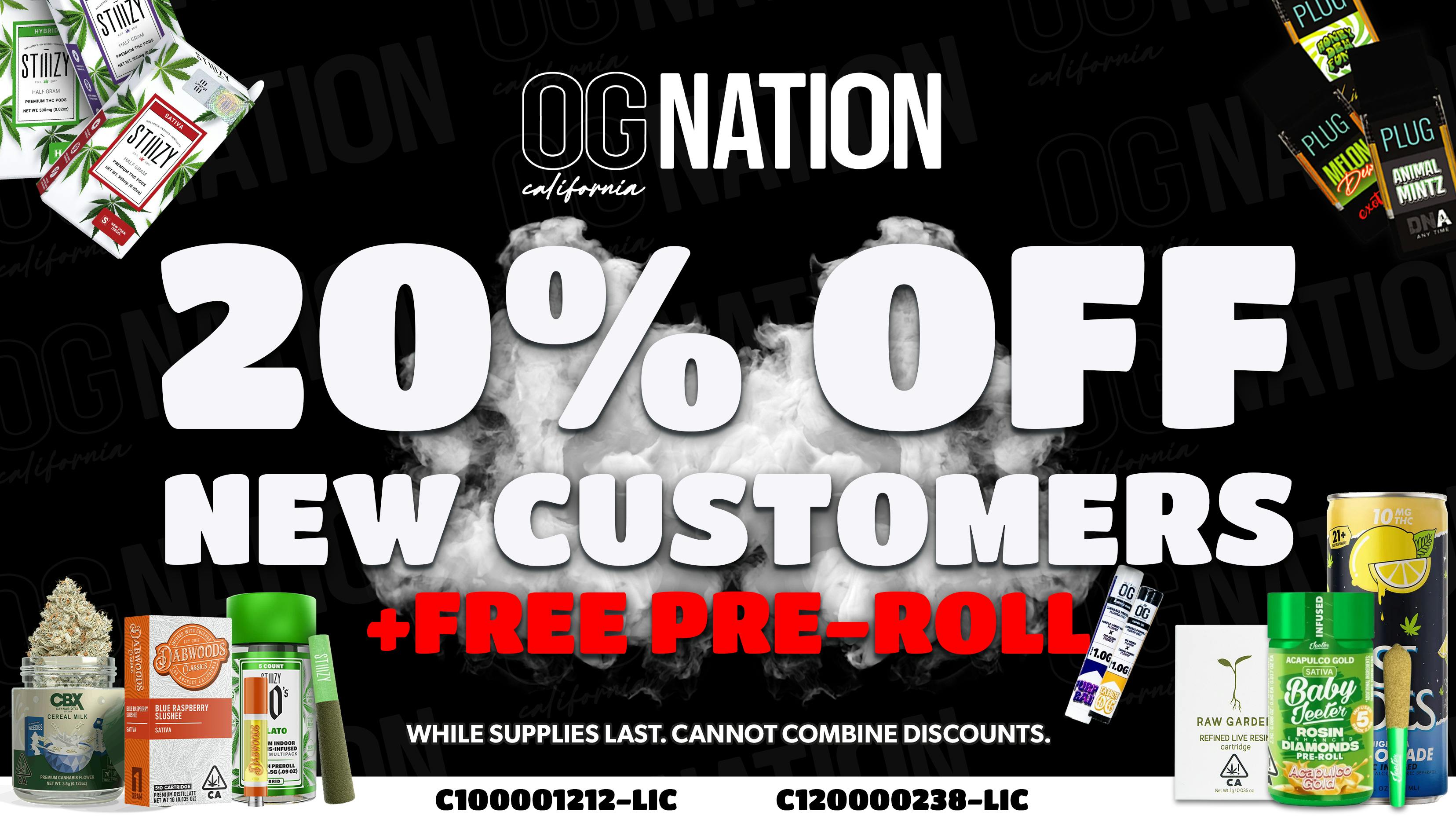 OG NATION - Maywood 20% Off New Customers