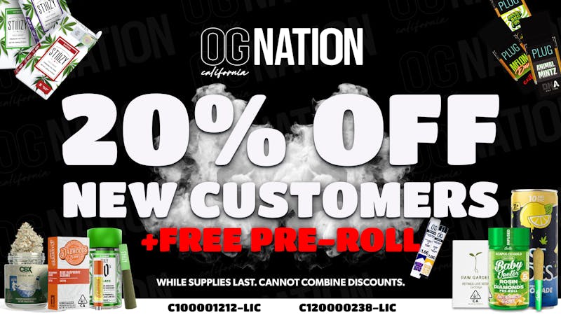 OG NATION 20% Off New Customers