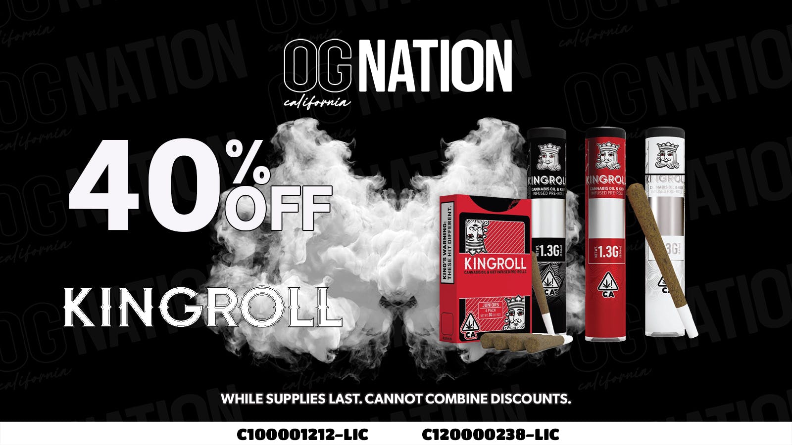OG NATION - Maywood 40% Off Kingroll