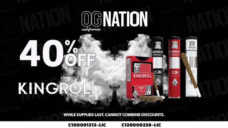 OG NATION - Maywood 40% Off Kingroll