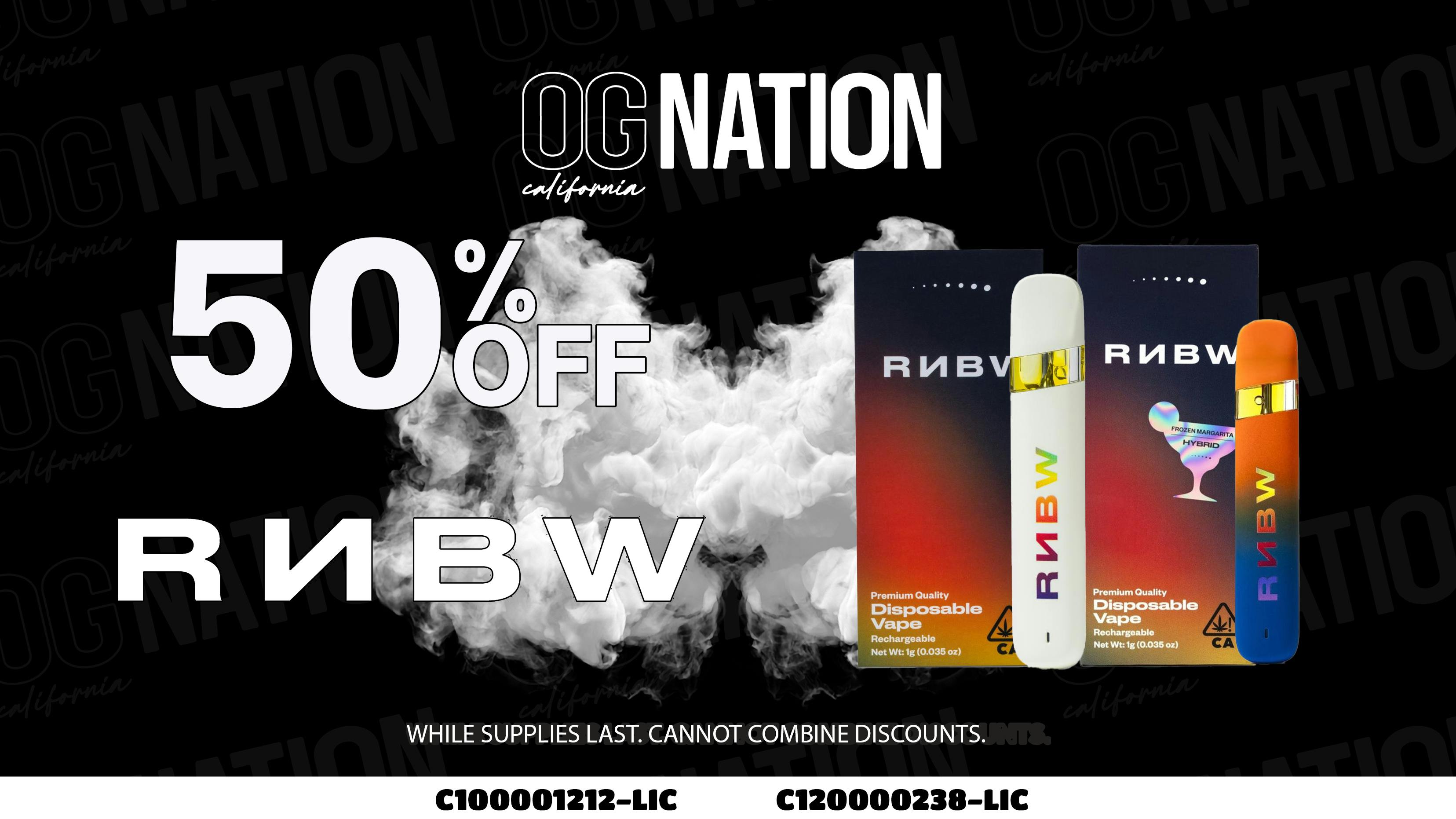 OG NATION - Maywood 50% Off RNBW