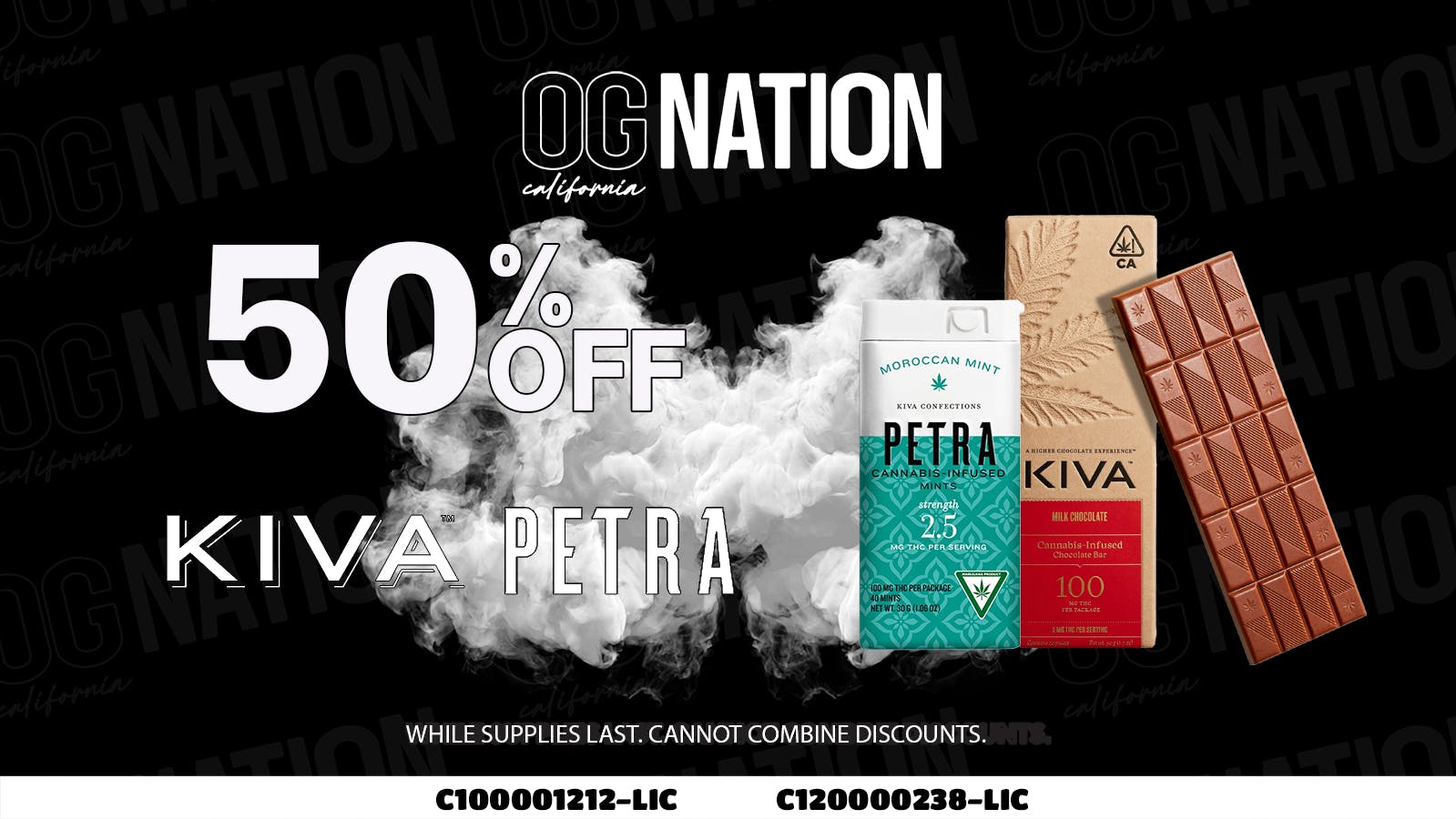 OG NATION - El Monte 50% Off Kiva/Petra