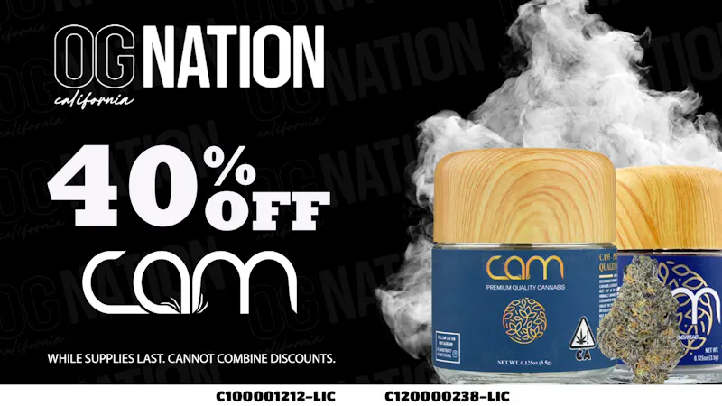 OG NATION - El Monte 40% Off CAM Products