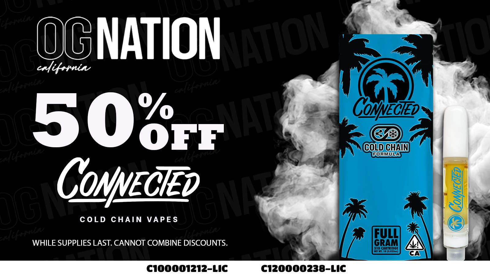 OG NATION - El Monte 50% Off Connected Cold Chain Carts