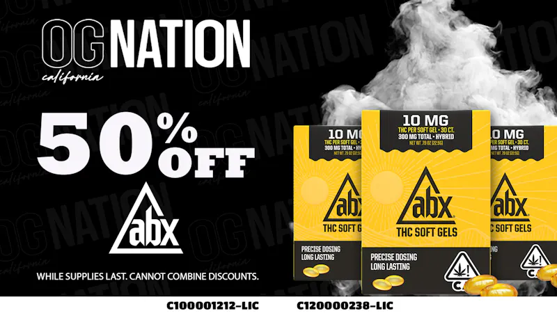 OG NATION - El Monte 50% Off ABX Products