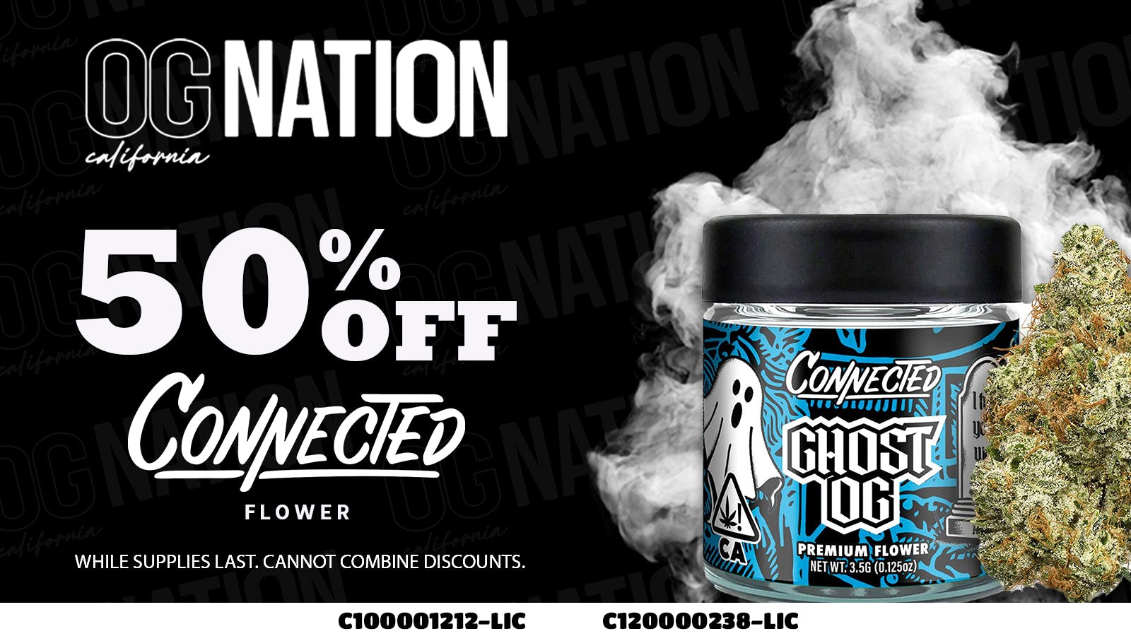 OG NATION - Maywood 50% Off Connected Flower