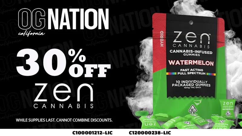 OG NATION - Maywood 30% Off Zen
