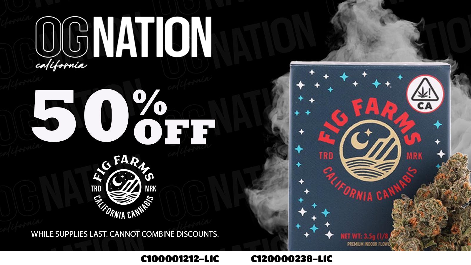 OG NATION - Maywood 50% Off Fig Farms